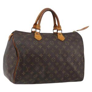 LOUIS VUITTON Monogram Speedy 35 Hand Bag